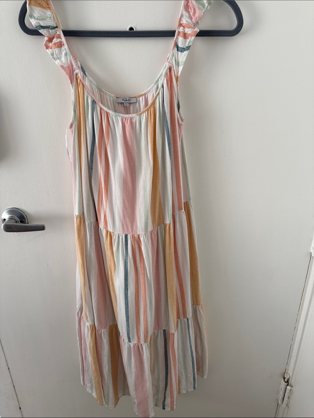 Rails Pastel Stripe Sundress in Pink, Peach, Mint, Ivory